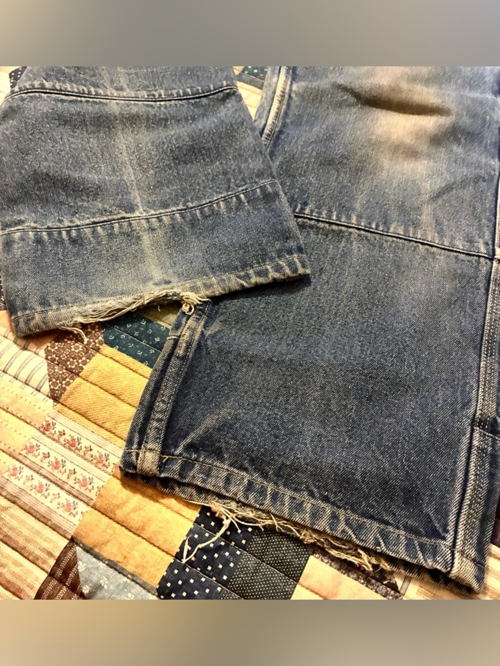 VTG. CC FILSON DOUBLE KNEE HEAVY DENIM JEANS- SIZE 34x32 - Picture 9 of 12